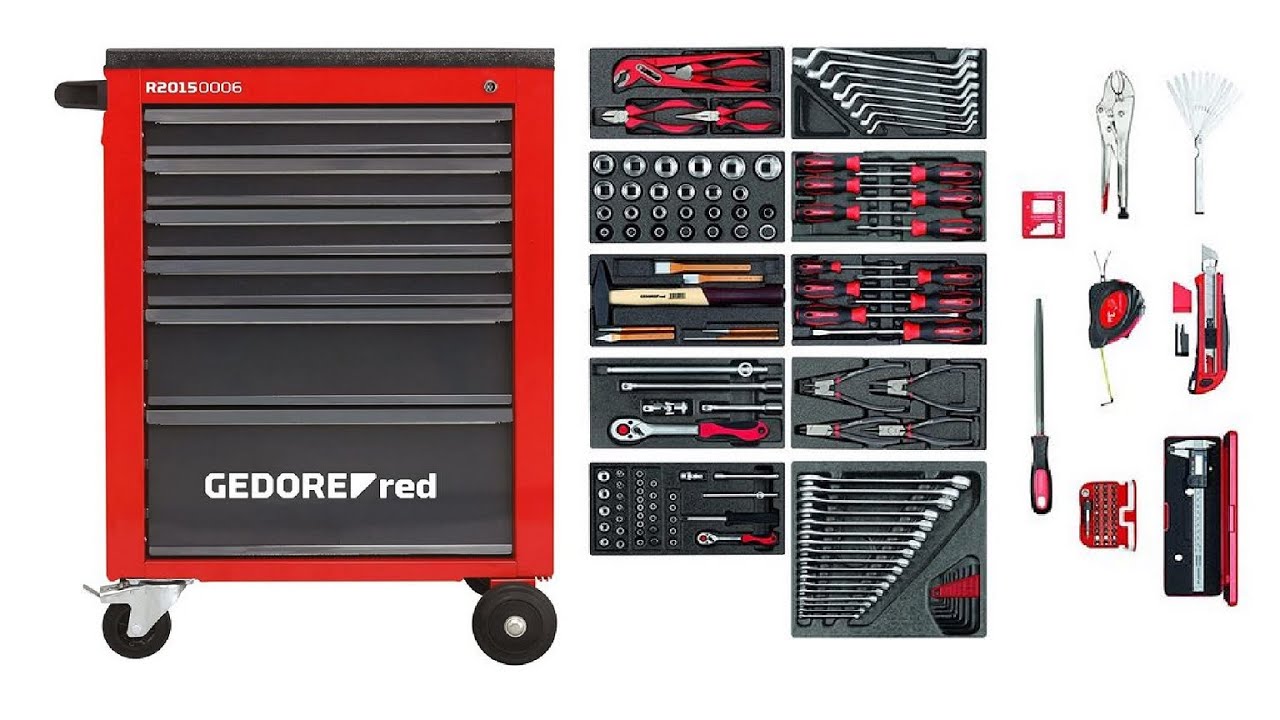 Gedore Red - Apprentice Trolley Kit