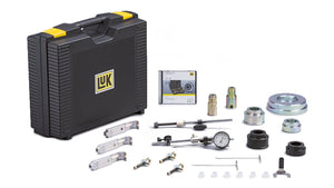 LuK 2CT Volkswagen tool kit. Case sitting beside full contents of kit