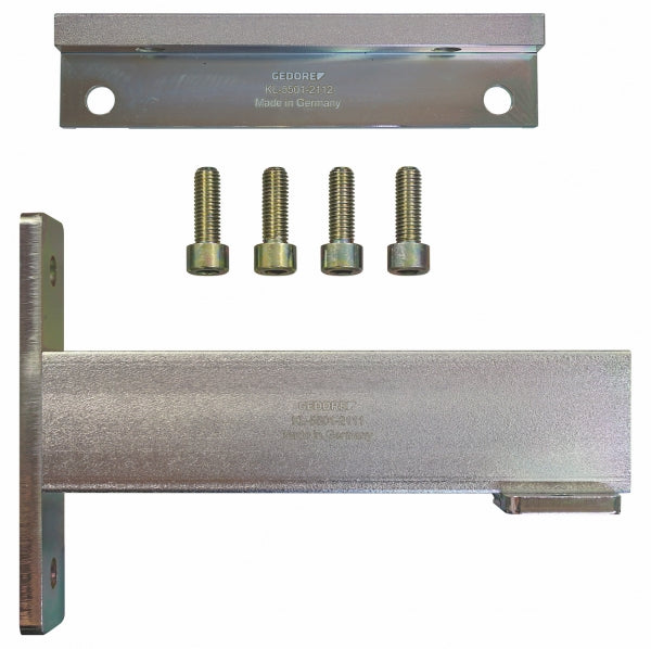 Modulo and wall bracket, Long in separate parts
